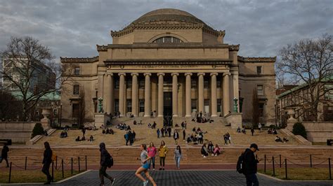 Columbia University Drops Out of U.S. News Rankings for .